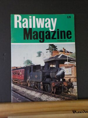 Railway Magazine 1970 Februar Flying Scotsman überwintert in Texas Deep-Level Und