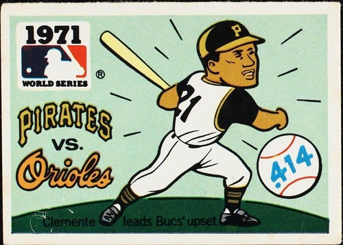 1971 Fleer World Series Baseball #38 1940 Tiger vs. Reds GD *d2 | eBay