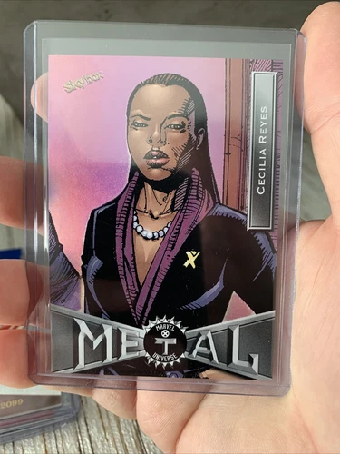 2020 Upper Deck X-Men Metal Universe CECILIA REYES PINK Parallel 48/75