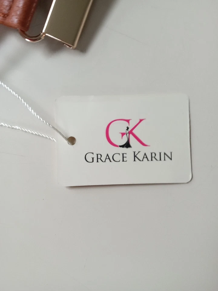 Cinturón Grace Karin Talla M Marrón NUEVO CON ETIQUETAS VER FOTOS Foto 4 de 4