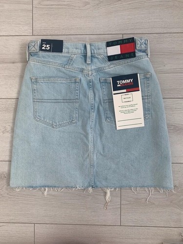 Tommy Hilfiger Ladies Jeans Denim Mom Skirt - Picture 2 of 3