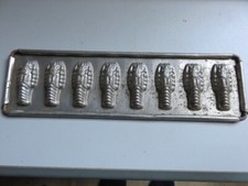 Plaque chocolat friture en métal "homard" vintage