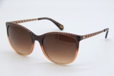 DIANE VON FURSTENBERG DEMI DVF 875S 209 BROWN BEIGE AUTHENTIC SUNGLASSES 56-19