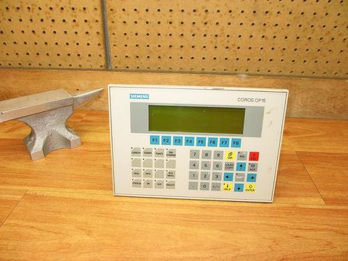 Siemens 6AV3515-1MA22 *USED* Operator Panel OP15-C2 Interface
