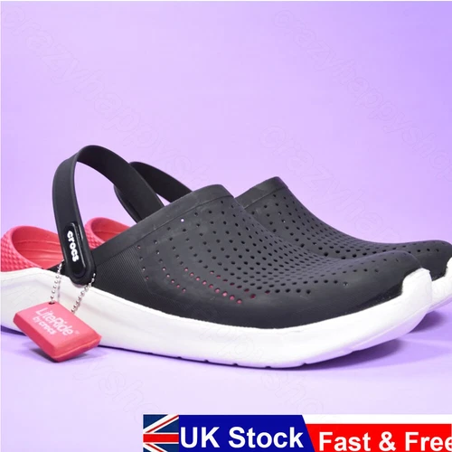 Classic Sandal Clogs Crocs Lightweight Beach Slipper Holiday Slip Shoes Size UK - Picture 2 of 32
