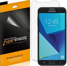 6X Protector de pantalla transparente Supershieldz para Samsung Galaxy J7 Sky Pro