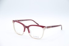 NEW L.A.M.B. LAMB LA 084 BUR BURGUNDY GLITTER AUTHENTIC FRAMES EYEGLASSES 53-17