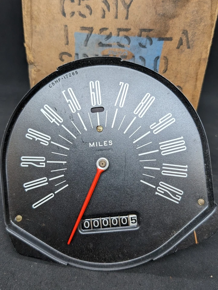 Nuevo de Lote Antiguo 1965 Mercury Monterey Montclair Park Lane Instrumento Cuadro Medidor Velocímetro Foto 4 de 4