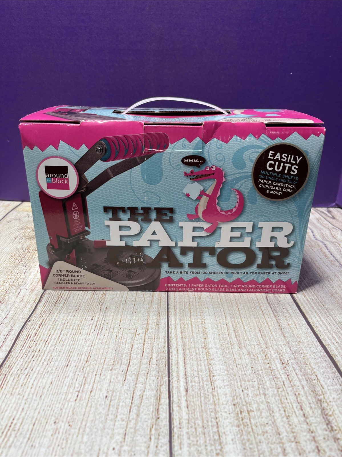 Around the Block- Paper Gator Paper  trimmer - Rounds Edges