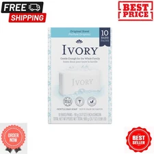 Ivory Bar Soap with Original Scent, 3.17 oz. 10 Count
