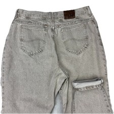 VTG 80s Lee High Rise Mom Jeans Plus 18W 33x29 Stonewash Tapered USA