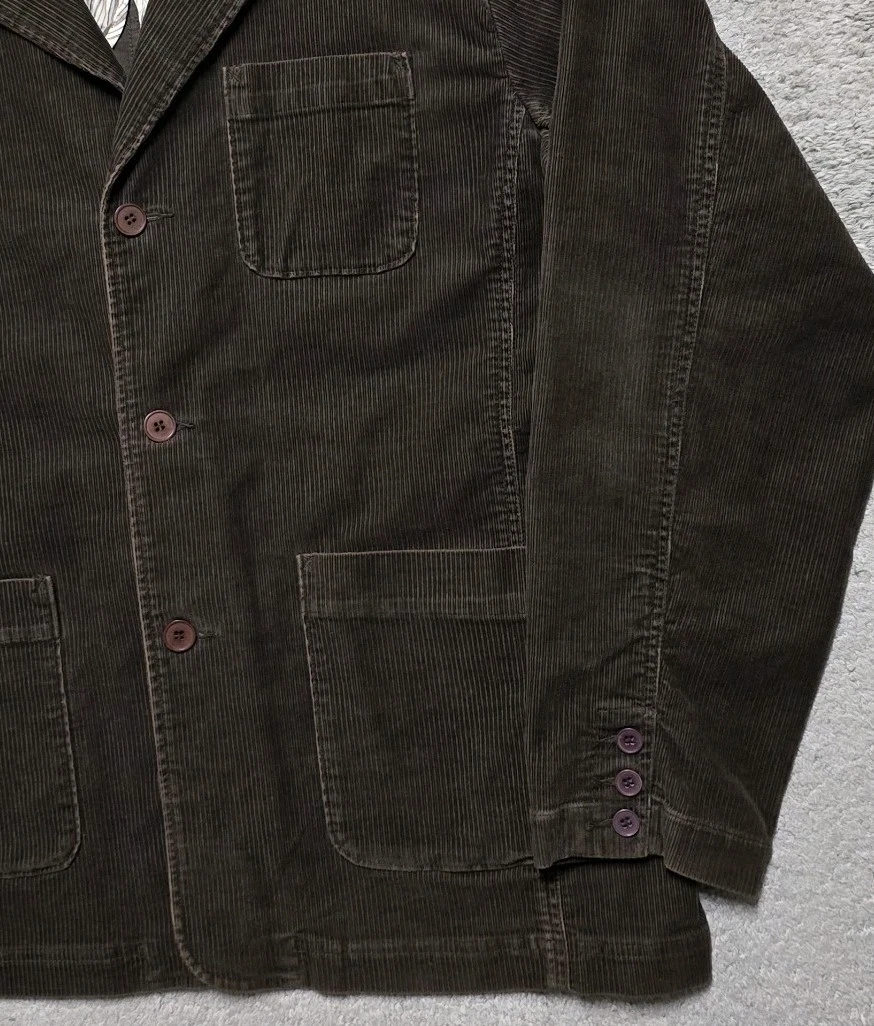 Vintage Quicksilver Edition Brown Corduroy Chore Coat Jacket Mens XL 90s EUC - product detail image 6