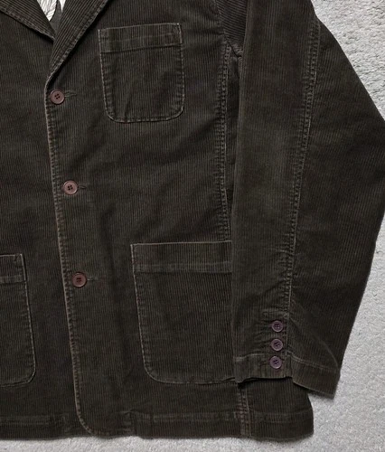 Vintage Quicksilver Edition Brown Corduroy Chore Coat Jacket Mens XL 90s EUC image 6