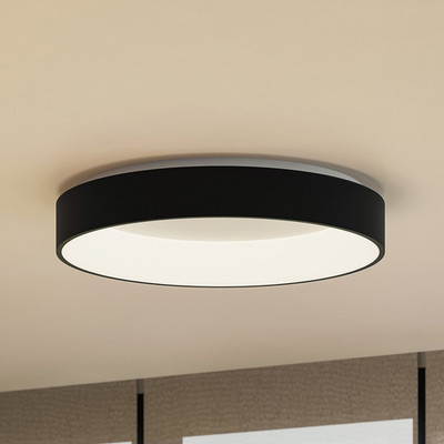 Arcchio Deckenlampe Deckenleuchte Aleksi LED schwarz weiß Metall Wohnzimmer F327