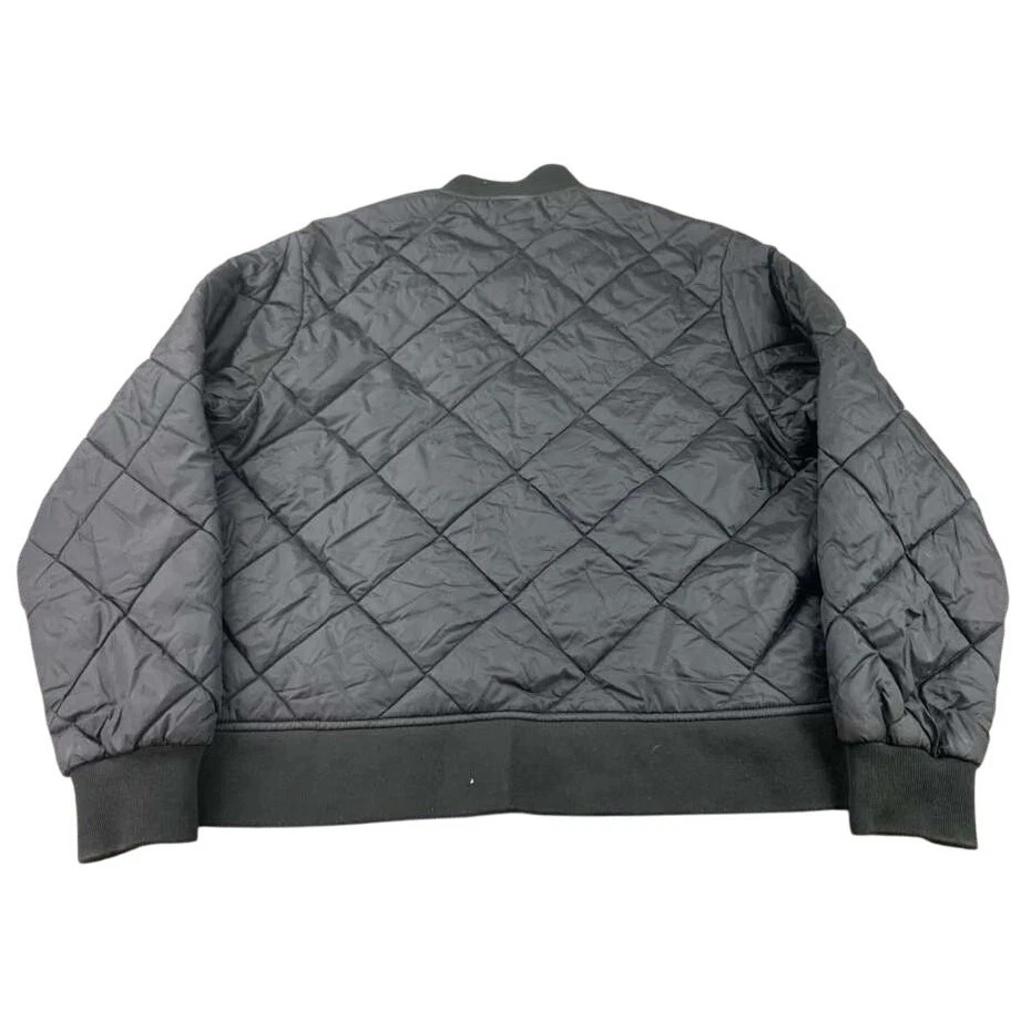 Chaqueta acolchada Dickies Diamond para hombre XL negra de nailon jersey forrado ropa de trabajo Foto 2 de 4