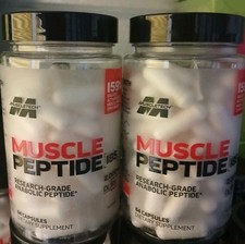 Muscletech Muscle Peptide Capsules 84 X 2 New Sealed Exp 2028