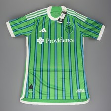 24-25 Adidas Men’s Seattle Sounders Authentic Version Home Soccer Jersey XS