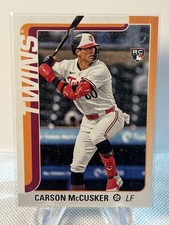 2025 Topps Update Series Carson McCusker Vintage Stock RC #US279 /99 SSP Twins