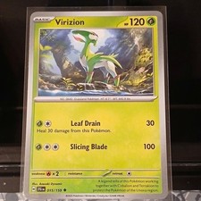 Pokemon TCG Virizion 015/159 Journey Together Regular Basic Uncommon