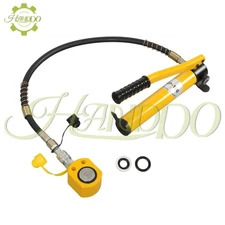 10 TonHydraulic Jack Porta Power CP-180 Manual Hydraulic Hand Pump Low Profile