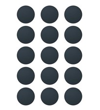 Anti Slip Self Adhesive Rubber Feet Pad, Replacement Bottom 0.7 inch, Black