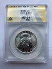1948-D Ben Franklin MS64 Half Dollar DDO & DDR FBL Full Bell Lines 1 of 1