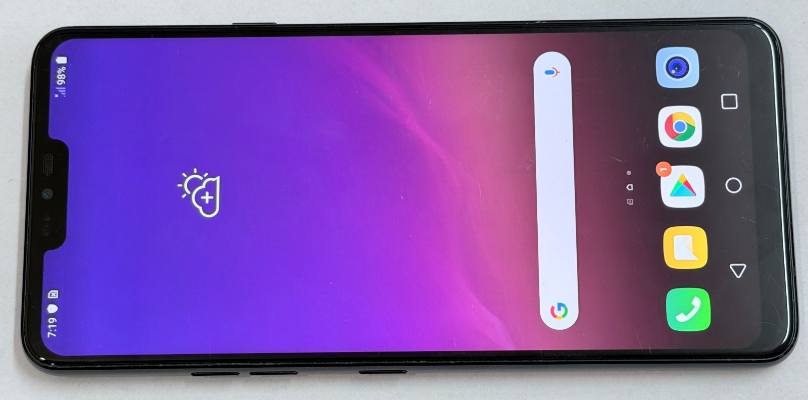 UNLOCKED Verizon LG G7 ThinQ LMG710VM 64GB 4G LTE Smart Phone / T-Mobile *READ