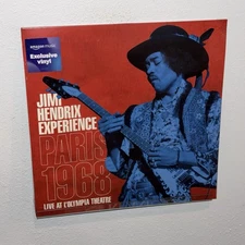 Vinyl Jimi Hendrix Experience Paris 1968 Live Olympia Theatre LP Record - NEW