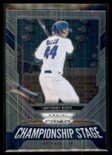 2021 Panini Prizm Championship Stage Anthony Rizzo Chicago Cubs #CS8