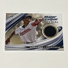 2023 TOPPS Gold /50 Parallel TRISTON McKENZIE MAJOR LEAGUE MATERIAL RELIC MLM-TM