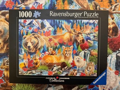 Ravensburger 1000 piece Puzzle "Wild Canada" $15 plus shipping | eBay