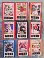 2019 Panini Contender Draft Picks Football Complete Set. 30 Foil Cards included.