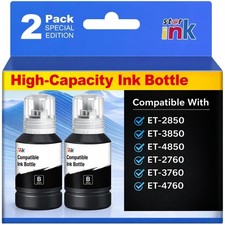 Starink Replacement for 502 Black Ink Replacement for 502 Ink Refill Bottles,...