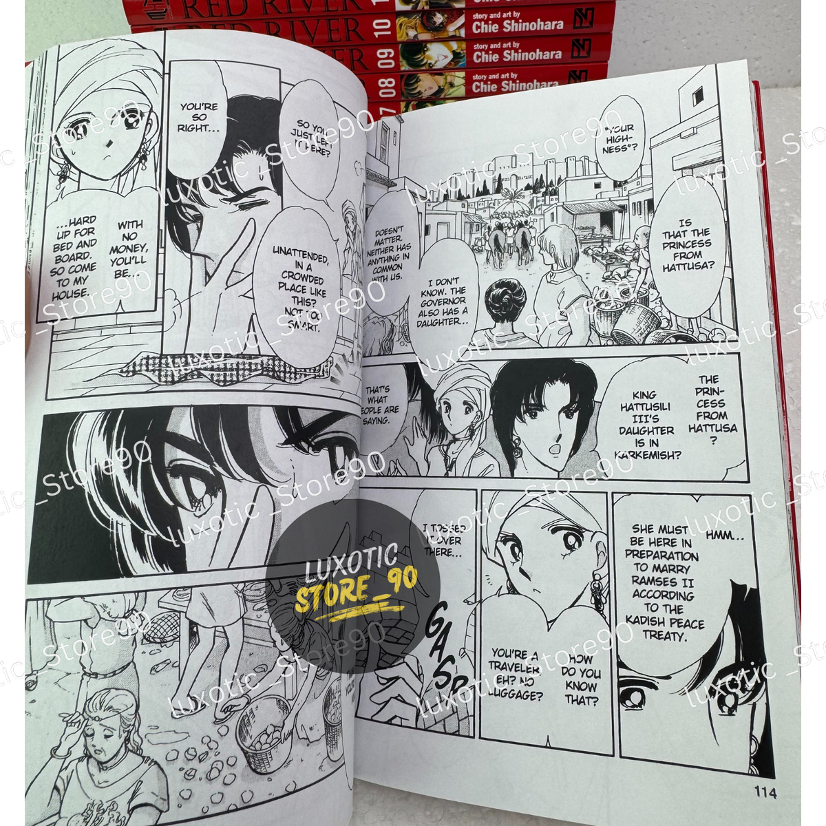 Red River Manga Vol. 1-28 END Complete Set English Version Comic