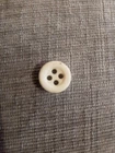 Civil War bone underwear button dug at CSA camp near battle of Petersburg VA