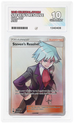 Steven's Resolve graded ACE 10 for sale on eBay