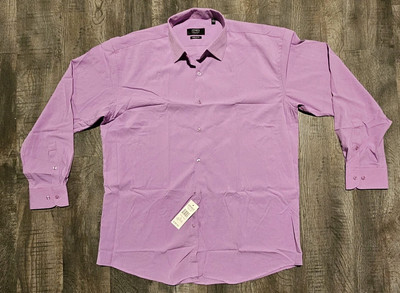 pastel purple dress shirt Lilac Herringbone Bateman Dress Shirt