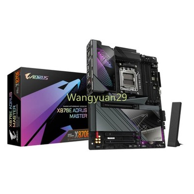 Gigabyte X870E AORUS MASTER AM5 Motherboard Support AMD Ryzen 7/8/9000 Series