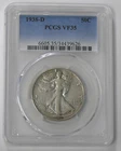 1938-D VF-35 - WALKING LIBERTY HALF DOLLAR PCGS - KEY DATE COIN