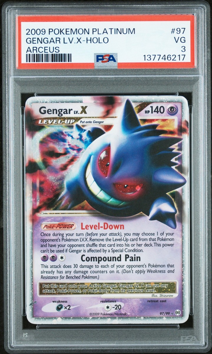 Gengar Lv.X 97/99 Arceus Holo for sale online | eBay