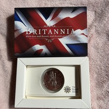 2011 £2 1oz SILVER BRITANNIA - coa/pack