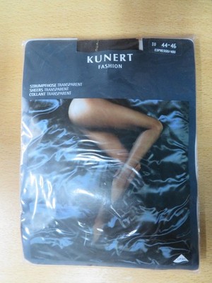Design Strumpfhose Damen Marke Kunert - Gr. IV - mit goldener Naht