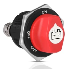 200A Battery Isolator Disconnect CutOff Power Kill Switch for Car Boat RV ATV