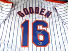 Doc Gooden / Autographed New York Mets Pinstriped Custom Baseball Jersey / BAS