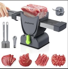Jinshome Meat Slicer Cleaver Kitchen Knife Set，Manual Fresh Meat Cutter