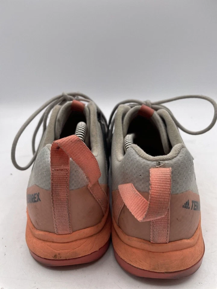 Adidas Terrex EVN Golf Shoes Men's Sz 7.5 White/Gray Mesh Lace Up Sneakers - Image 3 of 4