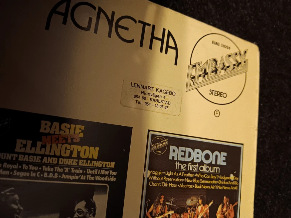 Agnetha Fältskog - LP Compilation - Sweden 1974 - Rare - ( Abba ) - Image 3 of 4