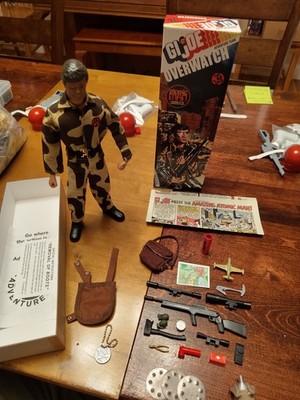 GI JOE 3SB custom, Mike Powers Atomic Man Overwatch Boxed Set & Accessories