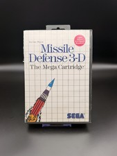 Missile Defense 3-D Sega Master System Complete W/ Manual CIB - Tested