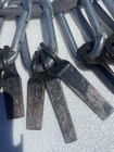 All Chouinard  Vintage Rock climbing piton rack, Sling,  14 Pitons, 9 carabiners — photo 9